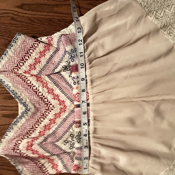 SALE!! Flying Tomato Boho Printed Lace Babydoll Dress Size Small - Picture 9 of 9